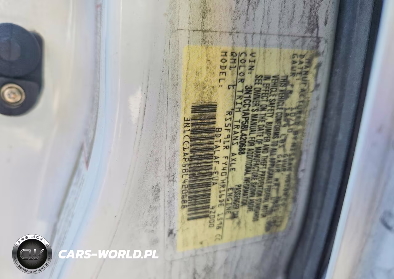 2011 Nissan Versa 1.6 Base VIN:3N1CC1AP5BL420688 - 12