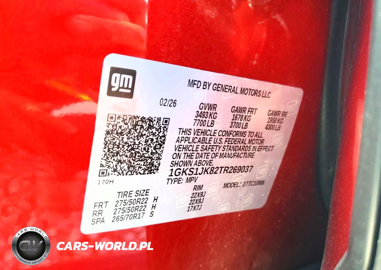 2026 GMC Yukon Xl Denali VIN:1GKS1JK82TR269037 - 13