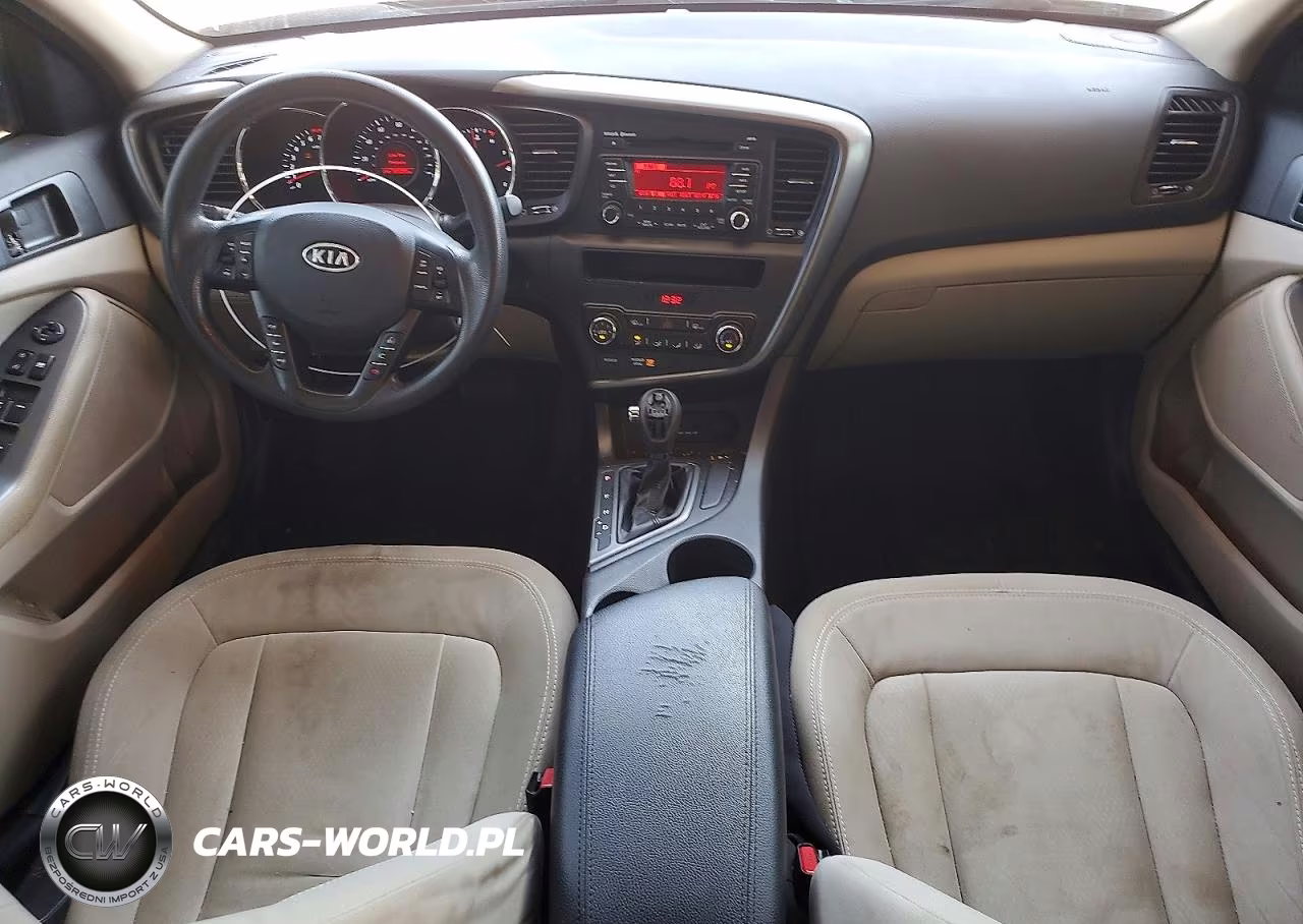 2011 Kia Optima Lx VIN:KNAGM4A75B5161355 - 8