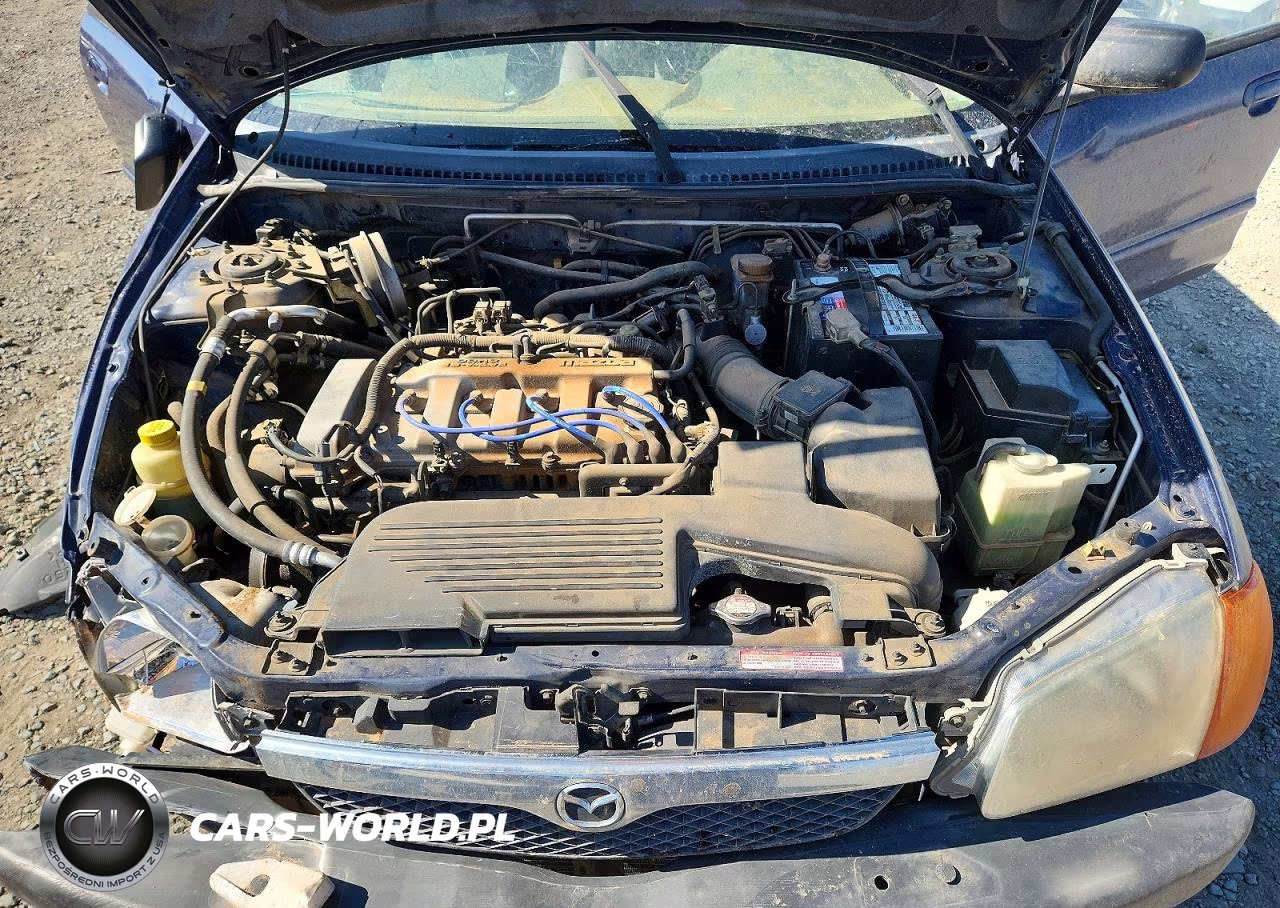 2000 Mazda Protege Es VIN:JM1BJ2216Y0196688 - 11