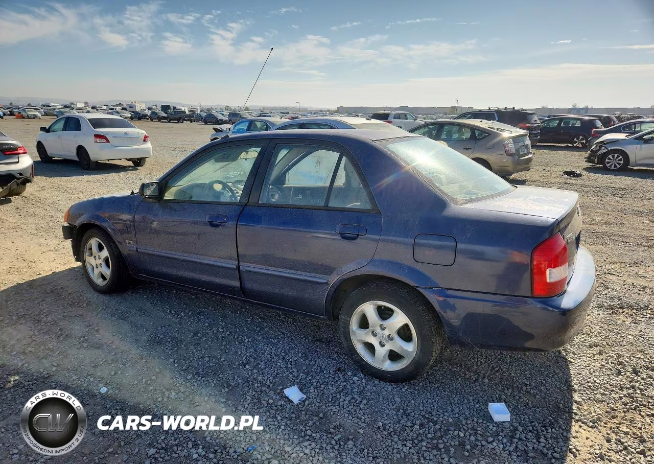 2000 Mazda Protege Es VIN:JM1BJ2216Y0196688 - 2