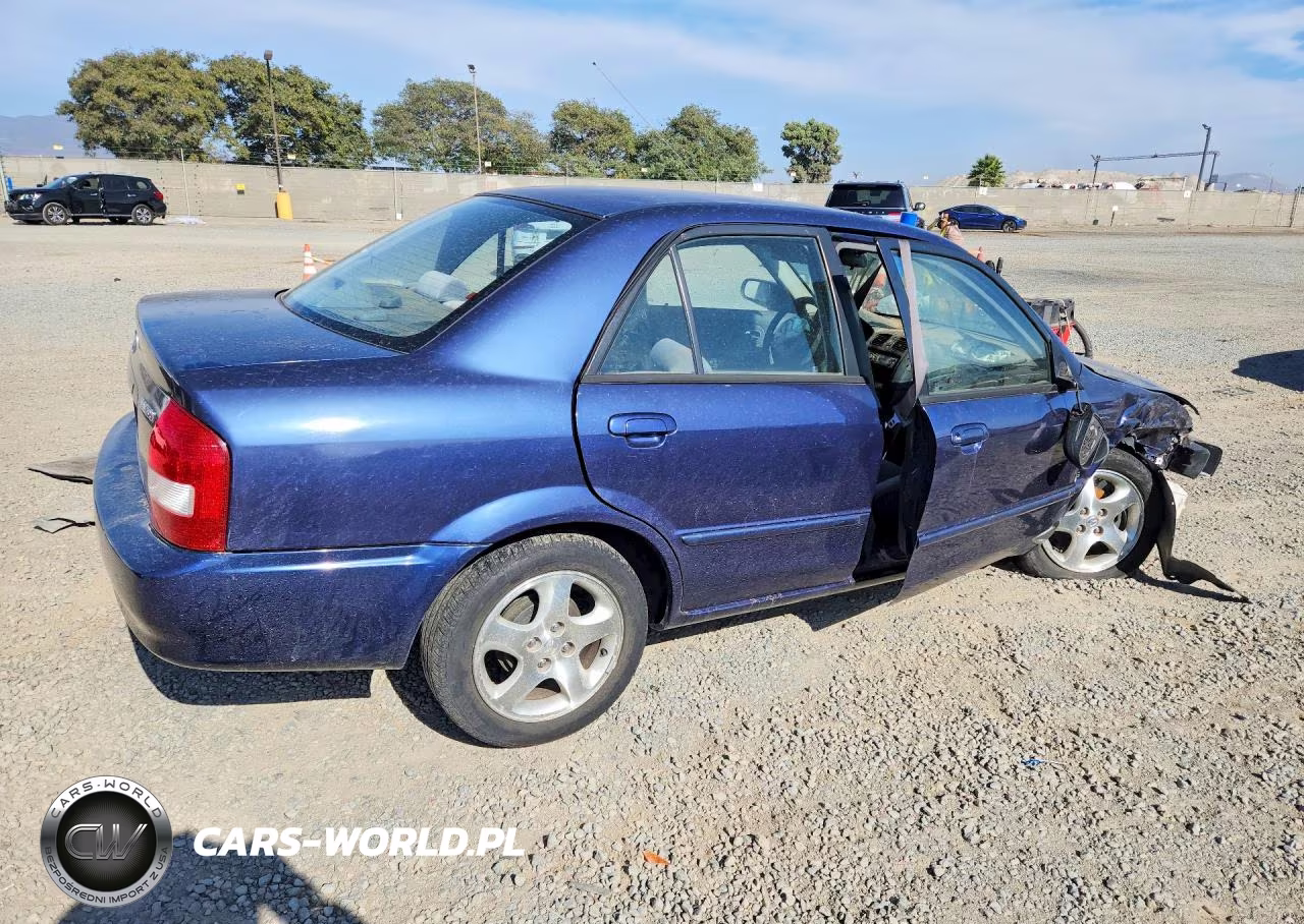 2000 Mazda Protege Es VIN:JM1BJ2216Y0196688 - 3