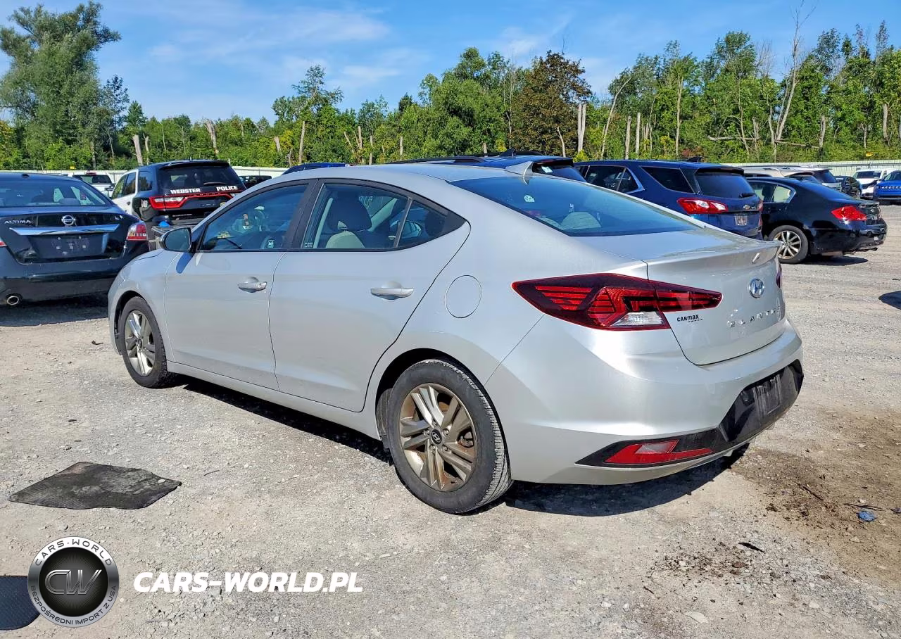 2019 Hyundai Elantra Sel VIN:5NPD84LFXKH411591 - 2