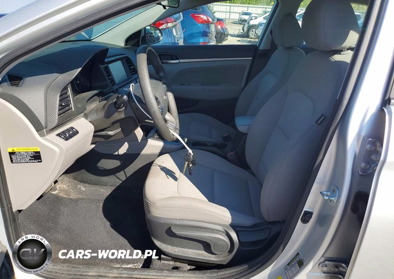 2019 Hyundai Elantra Sel VIN:5NPD84LFXKH411591 - 7