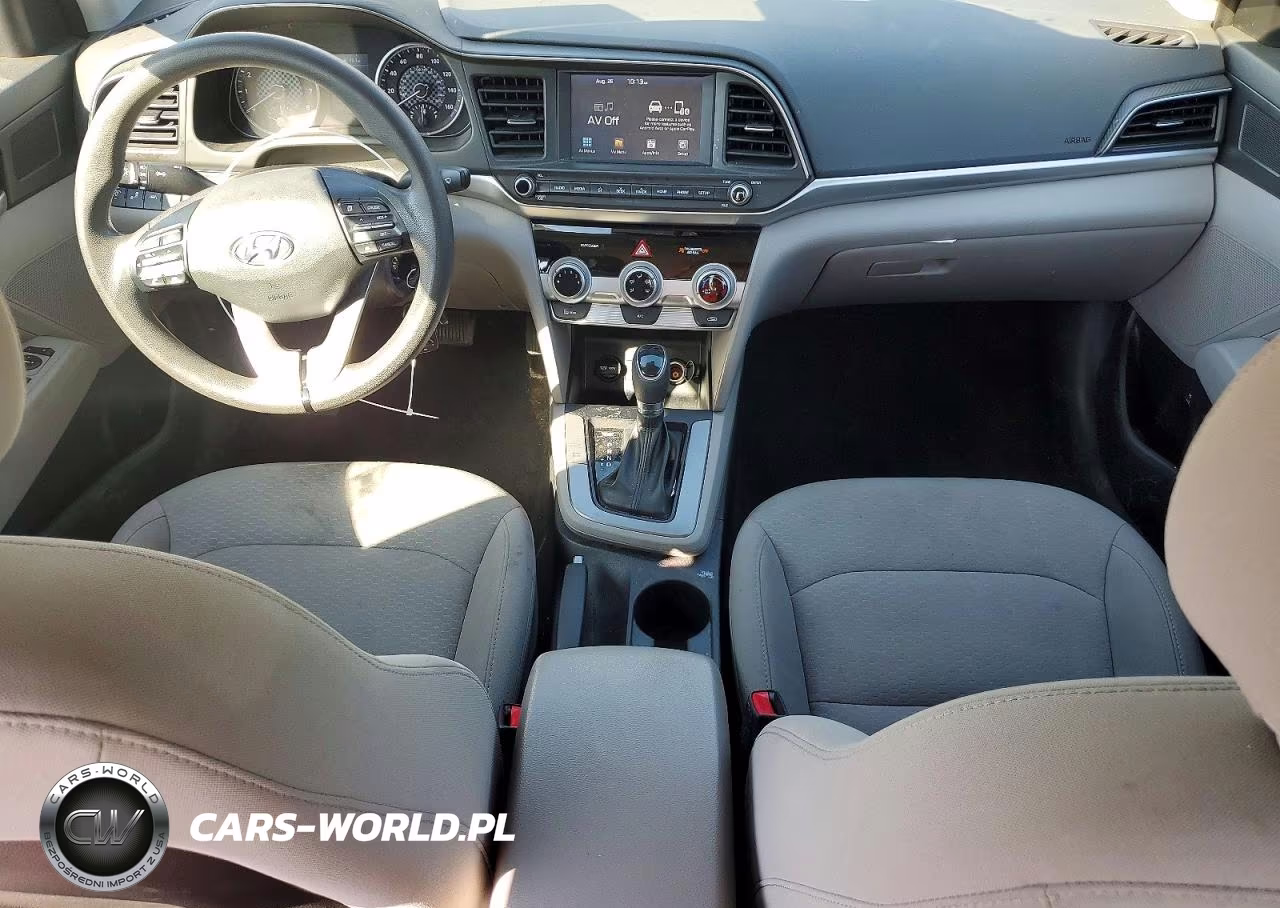 2019 Hyundai Elantra Sel VIN:5NPD84LFXKH411591 - 8