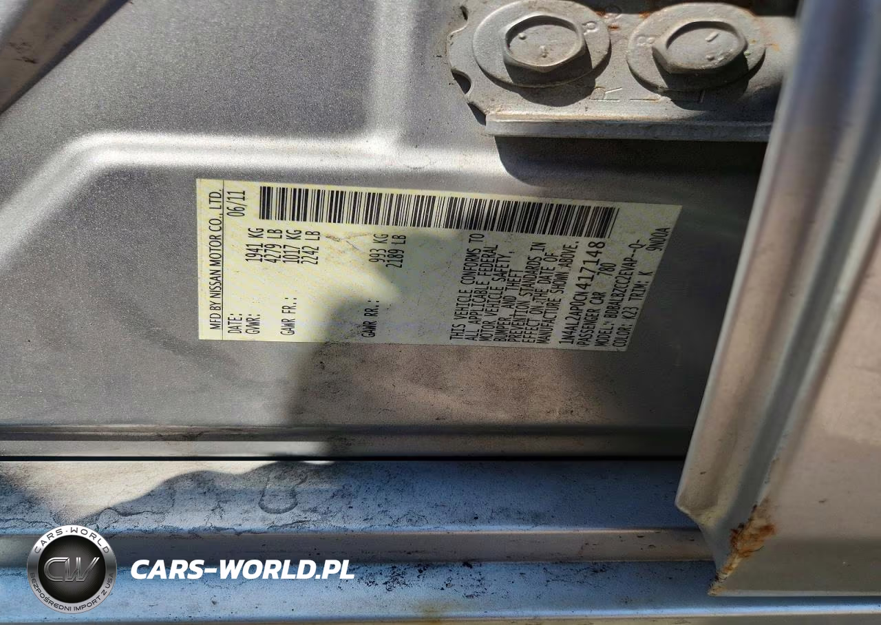 2012 Nissan Altima 2.5 VIN:1N4AL2AP0CN417148 - 12