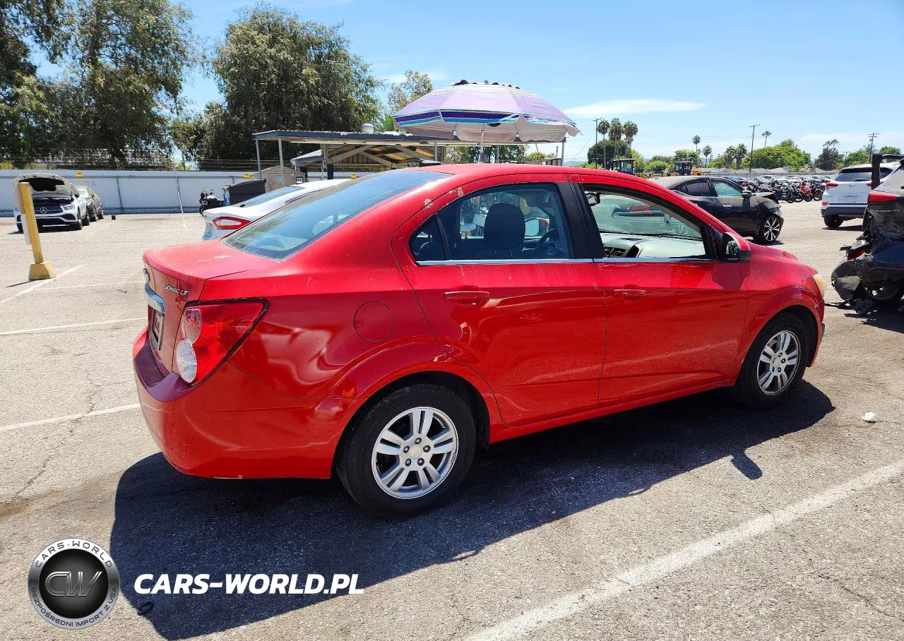 2013 Chevrolet Sonic Lt VIN:1G1JC5SH1D4172816 - 3