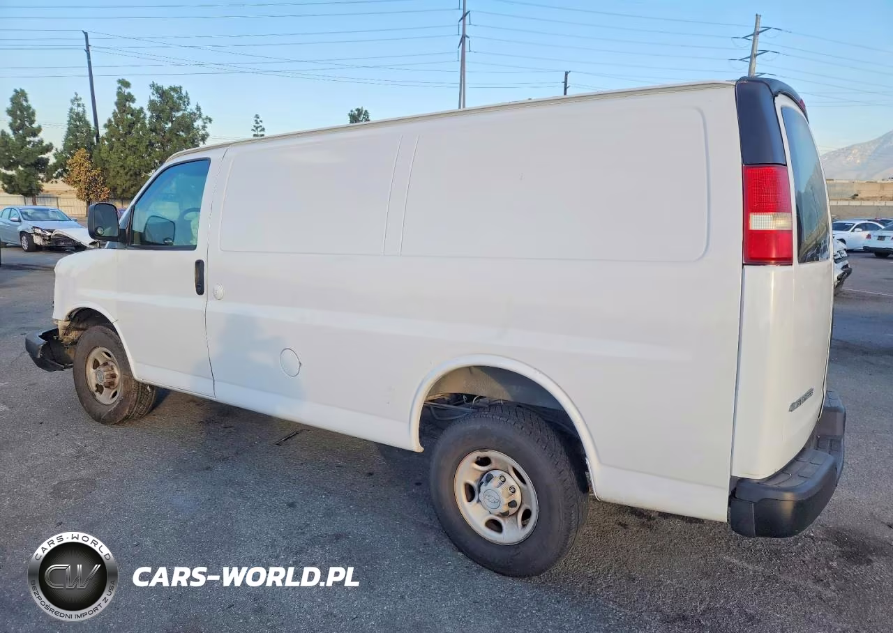 2007 Chevrolet Express G2500 Delivery Van VIN:1GCGG25V871234854 - 2