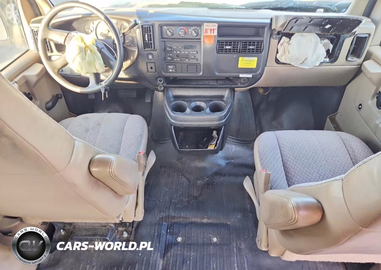 2007 Chevrolet Express G2500 Delivery Van VIN:1GCGG25V871234854 - 8