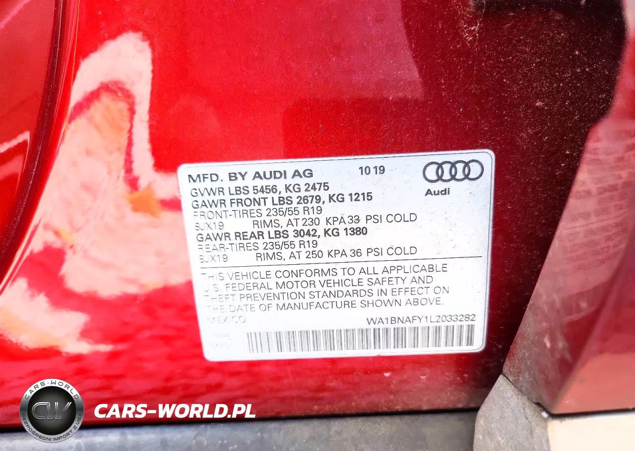 2020 Audi Q5 Premium Plus VIN:WA1BNAFY1L2033282 - 13