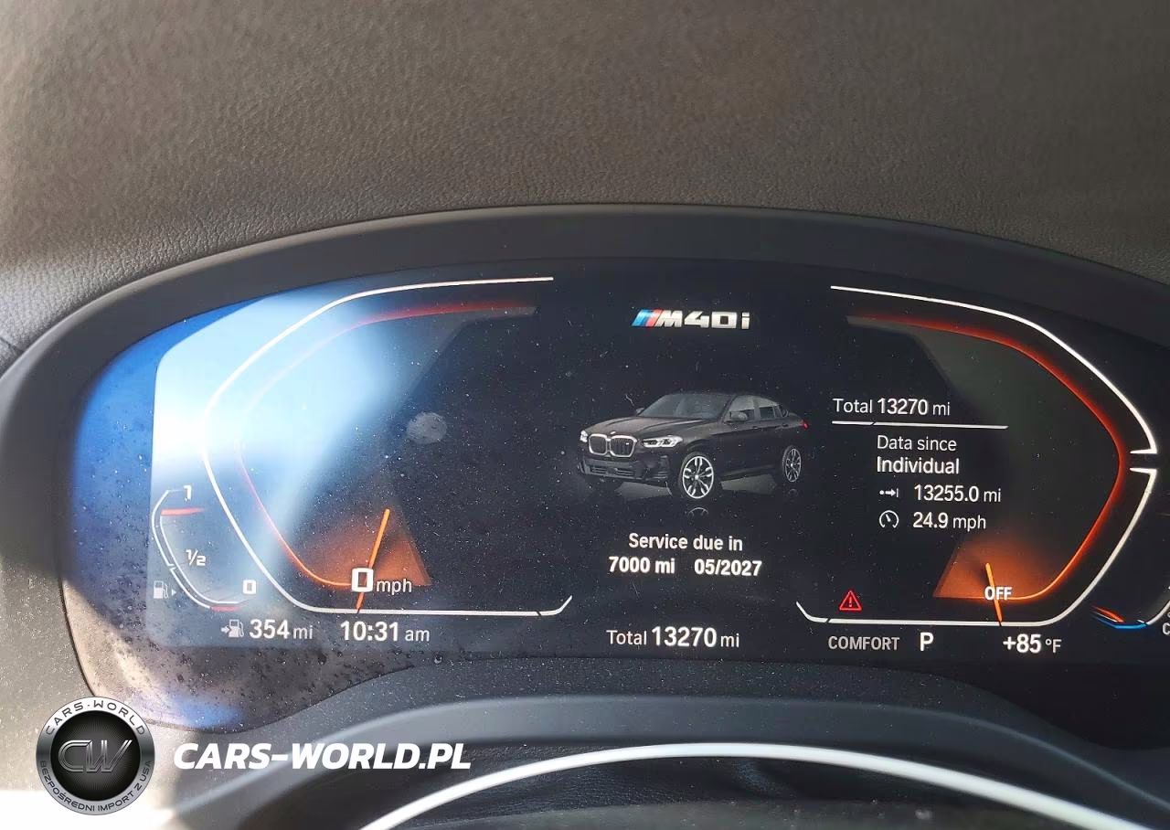 2024 BMW X4 M40I VIN:5UX43DT02R9X32908 - 9