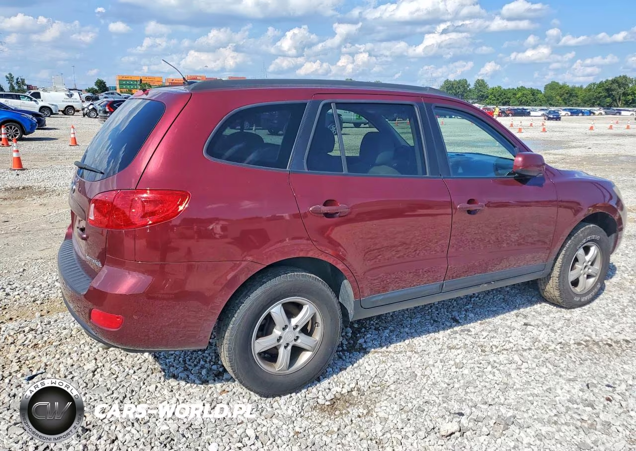 2008 Hyundai Santa Fe Gls VIN:5NMSG13D28H225878 - 3
