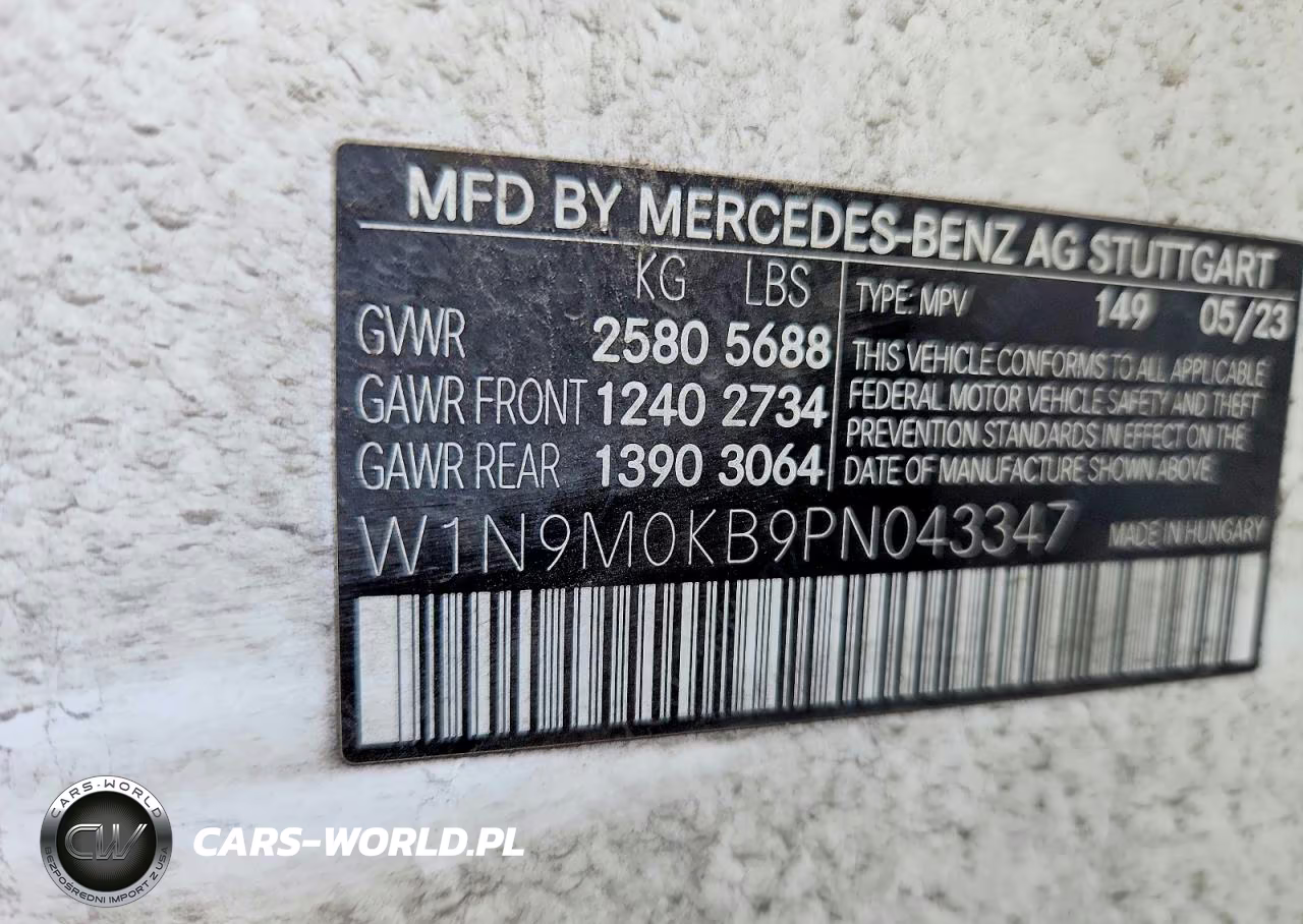 2023 Mercedes-Benz Eqb 300 4Matic VIN:W1N9M0KB9PN043347 - 13