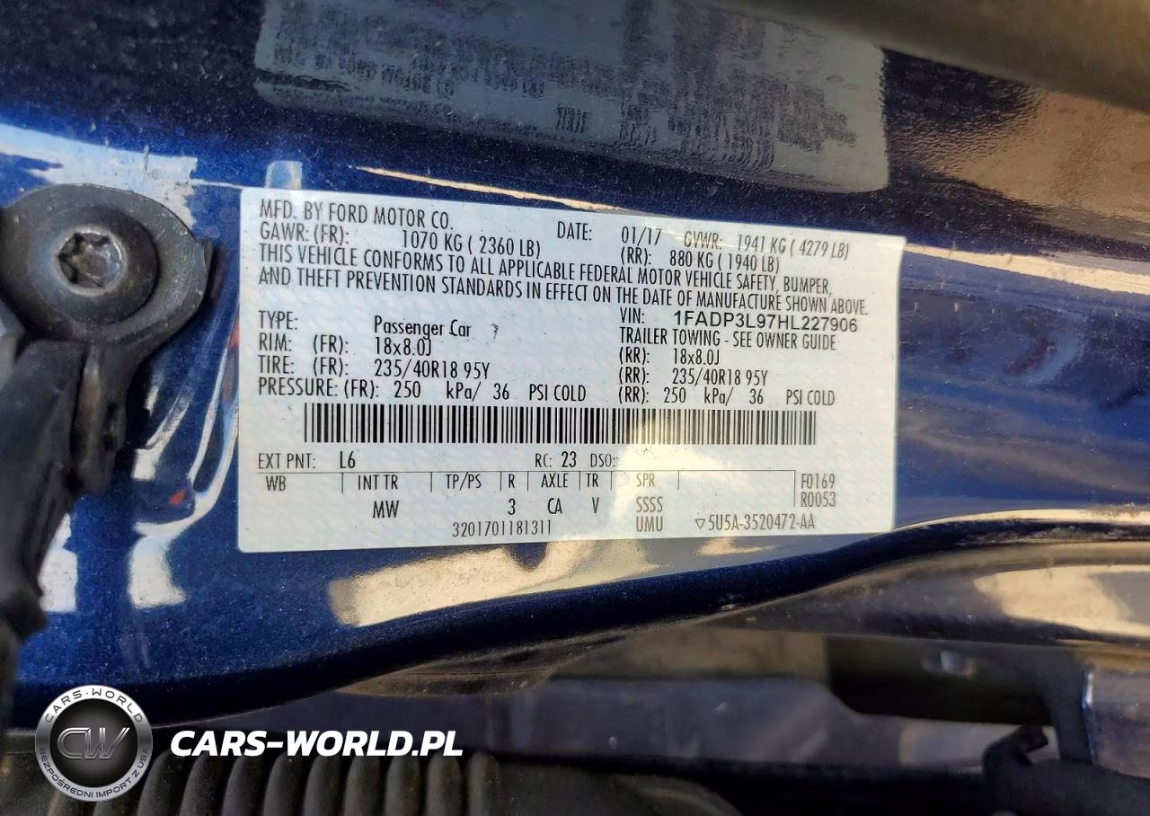 2017 Ford Focus St VIN:1FADP3L97HL227906 - 13