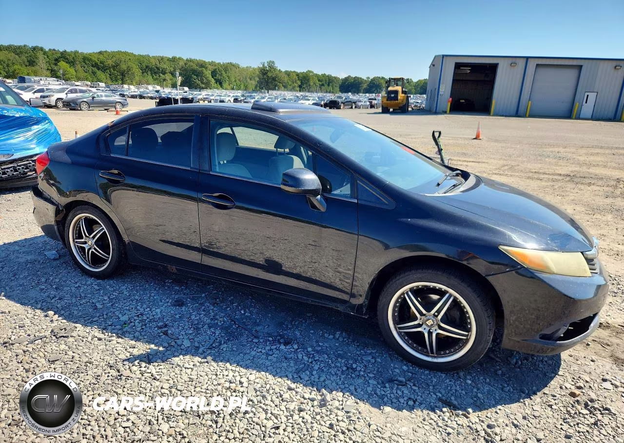 2012 Honda Civic Ex VIN:2HGFB2F87CH329454 - 4