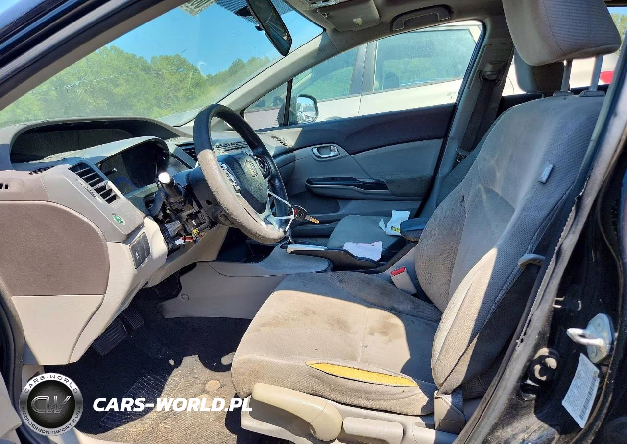 2012 Honda Civic Ex VIN:2HGFB2F87CH329454 - 7