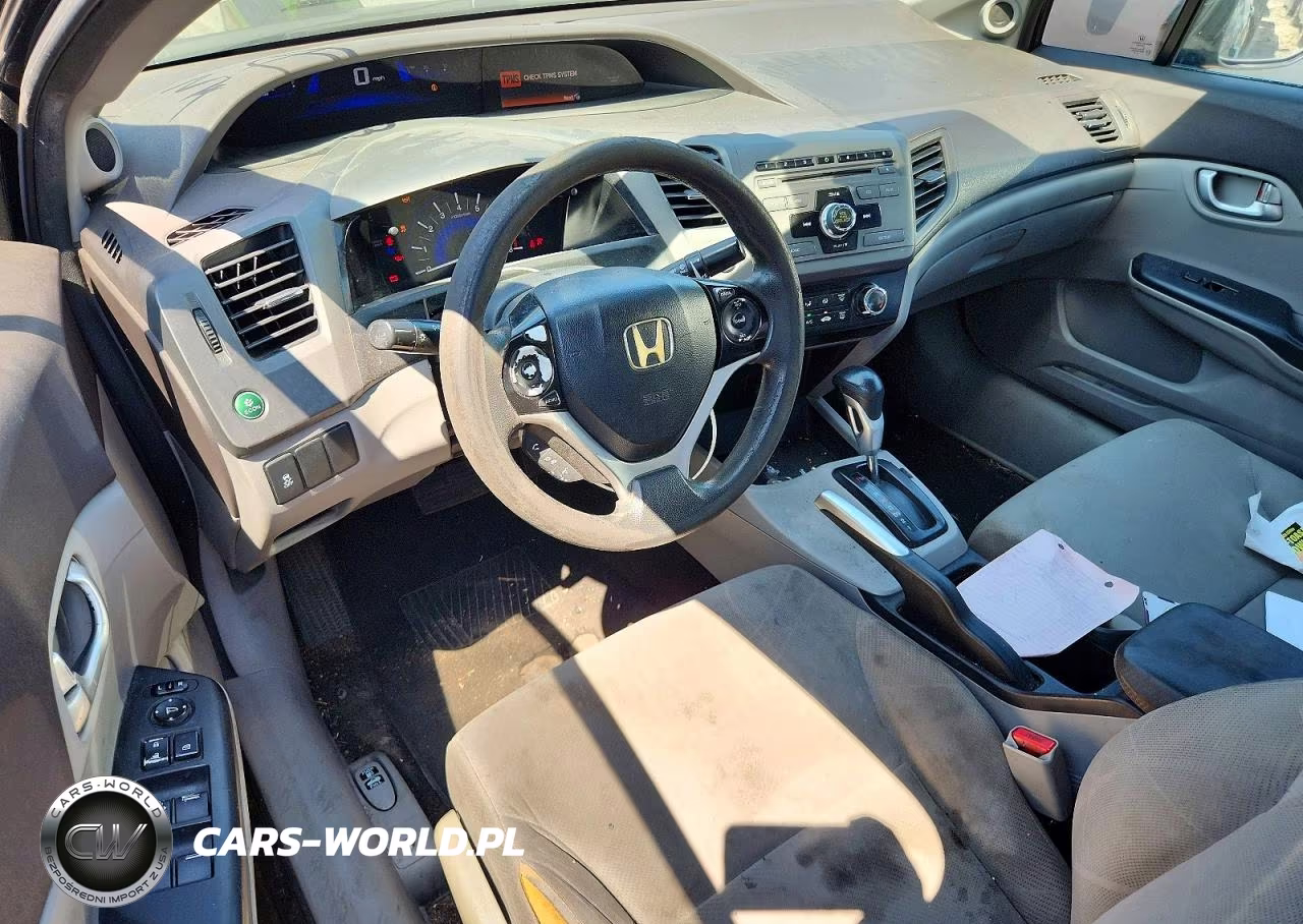 2012 Honda Civic Ex VIN:2HGFB2F87CH329454 - 8