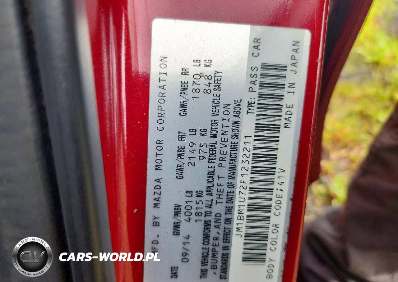 2015 Mazda 3 Sport VIN:JM1BM1U72F1232211 - 12