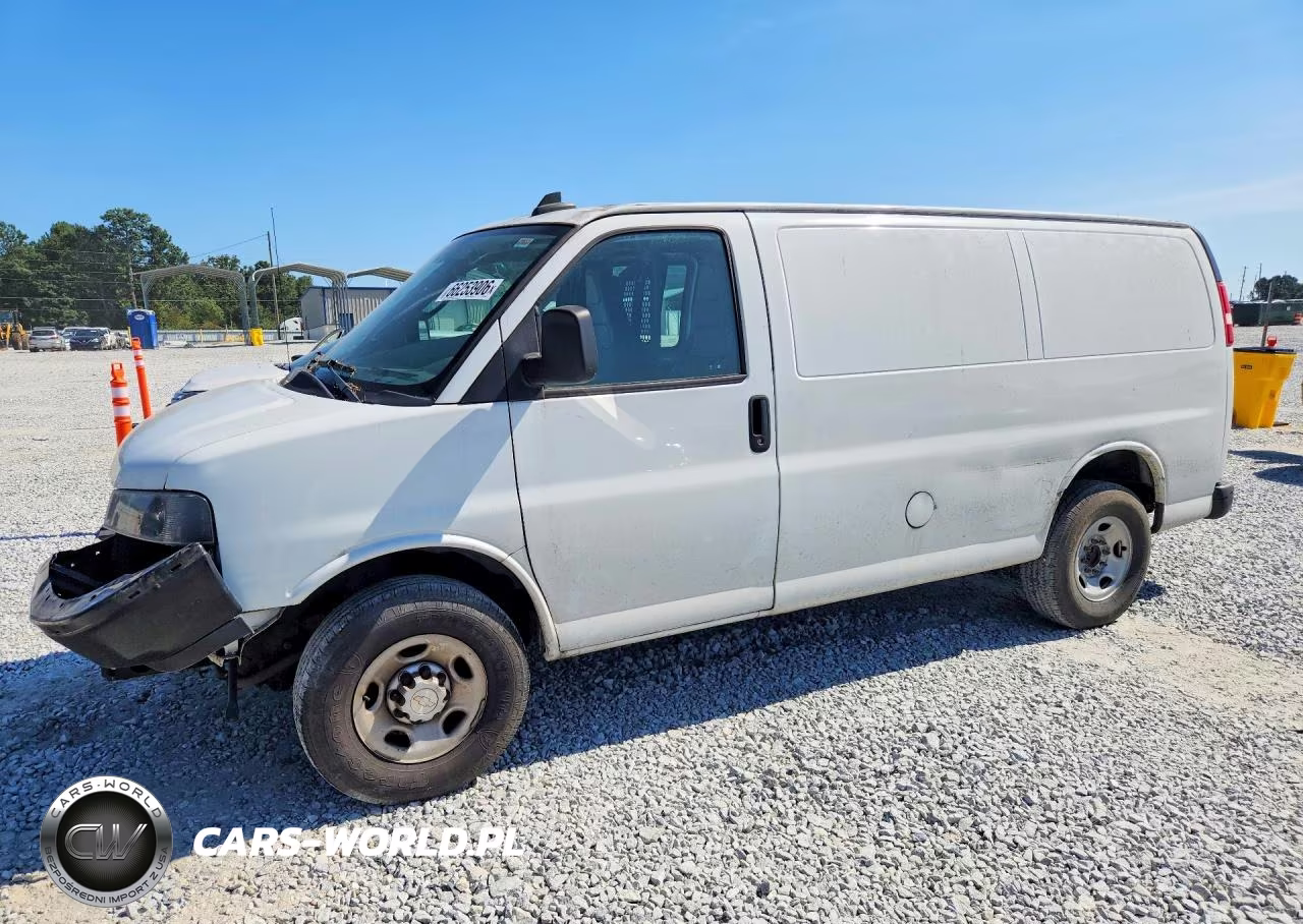 2019 Chevrolet Express 2500 Cargo Delivery Van VIN:1GCWGAFP1K1334325 - 1