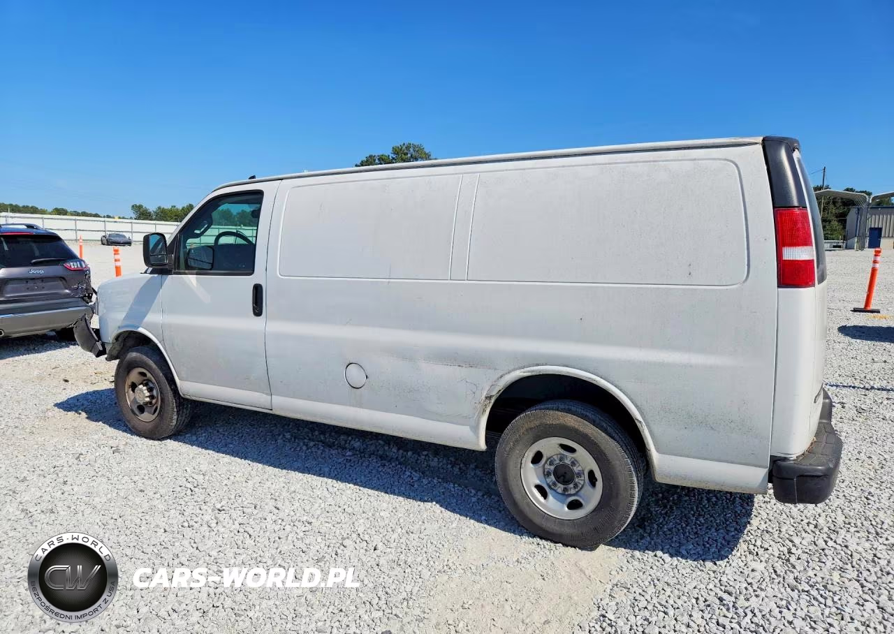 2019 Chevrolet Express 2500 Cargo Delivery Van VIN:1GCWGAFP1K1334325 - 2