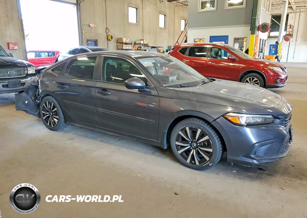 2022 Honda Civic Ex VIN:JHMFE1F71NX001046 - 4