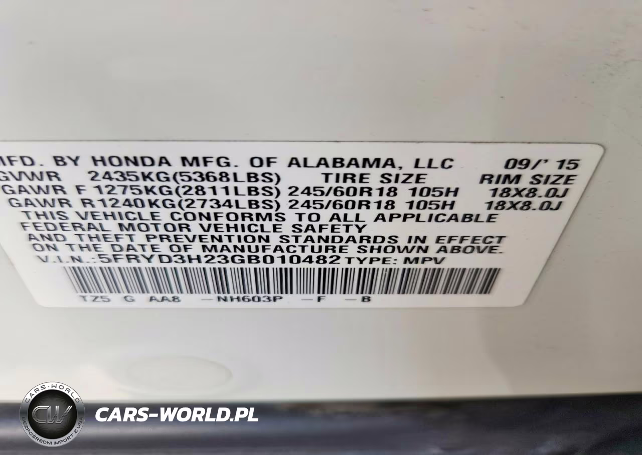 2016 Acura Mdx VIN:5FRYD3H23GB010482 - 13