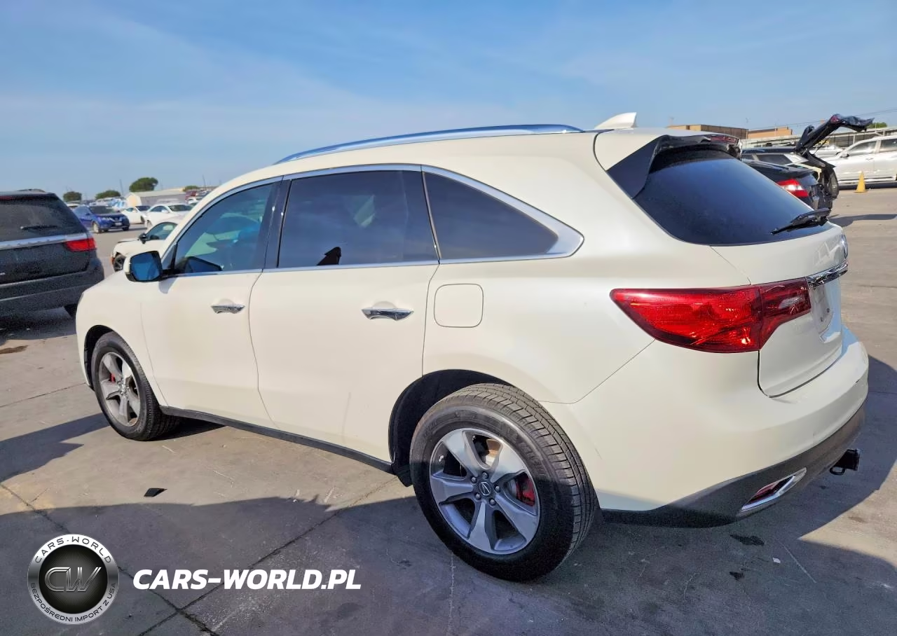 2016 Acura Mdx VIN:5FRYD3H23GB010482 - 2