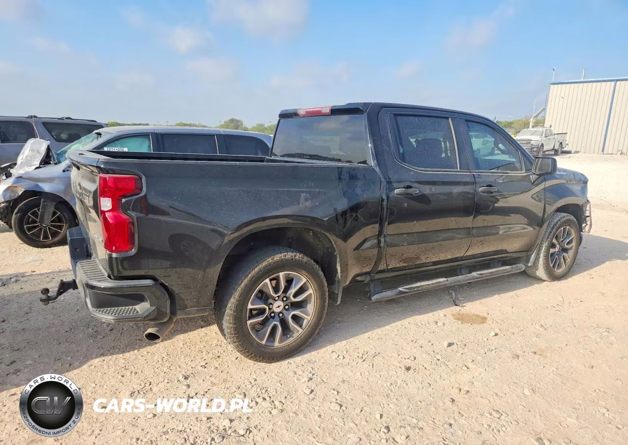 2019 Chevrolet Silverado C1500 Custom VIN:3GCPWBEH5KG223253 - 3