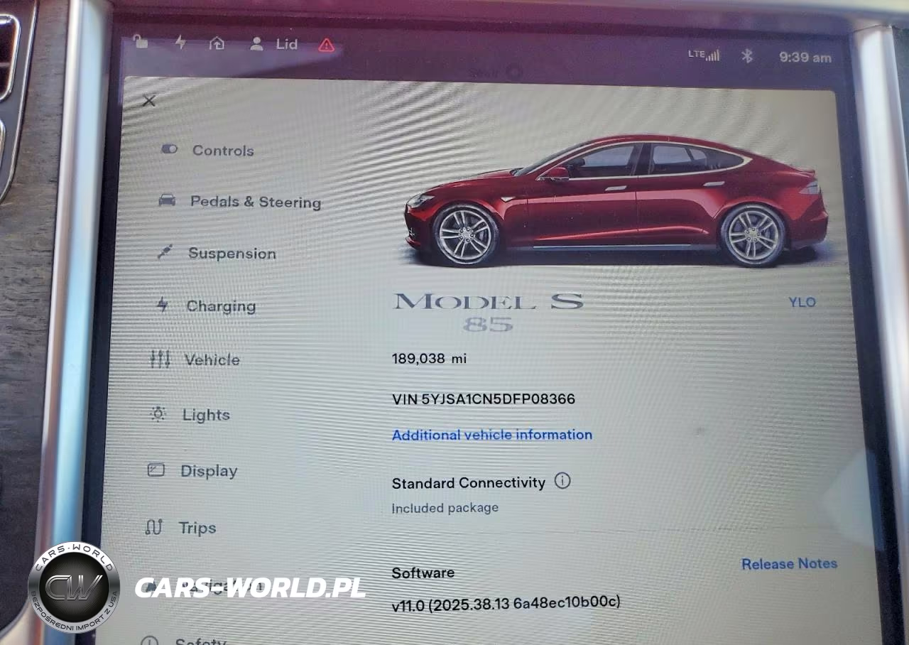 2013 Tesla Model S VIN:5YJSA1CN5DFP08366 - 9