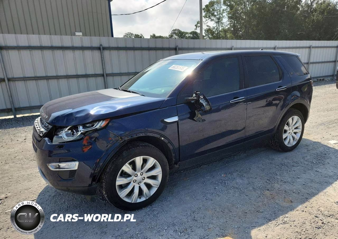 2016 Land Rover Discovery Sport Hse Luxury
