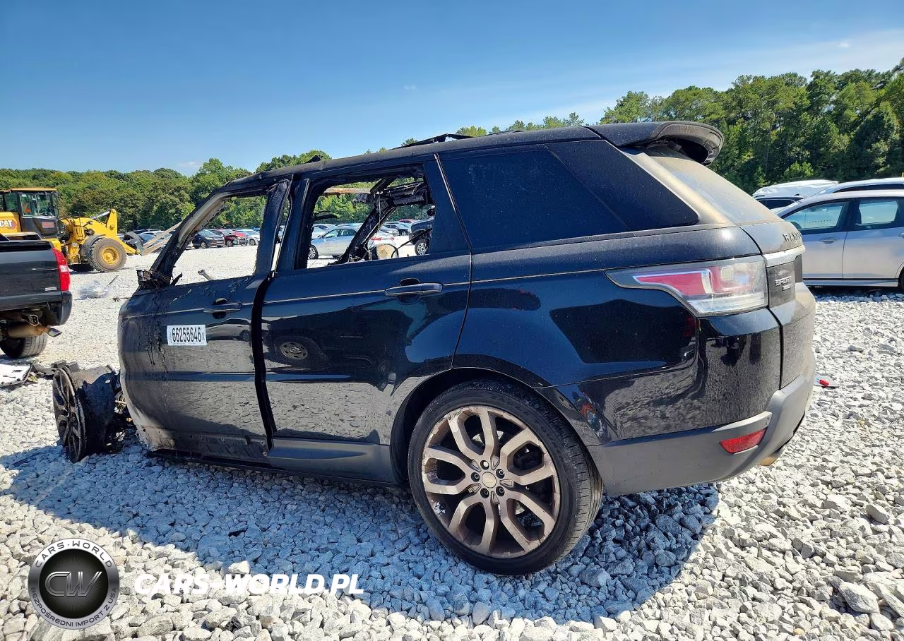 2015 Land Rover Range Rover Sport Hse VIN:SALWR2VFXFA509856 - 2