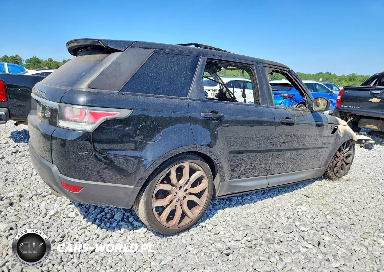 2015 Land Rover Range Rover Sport Hse VIN:SALWR2VFXFA509856 - 3