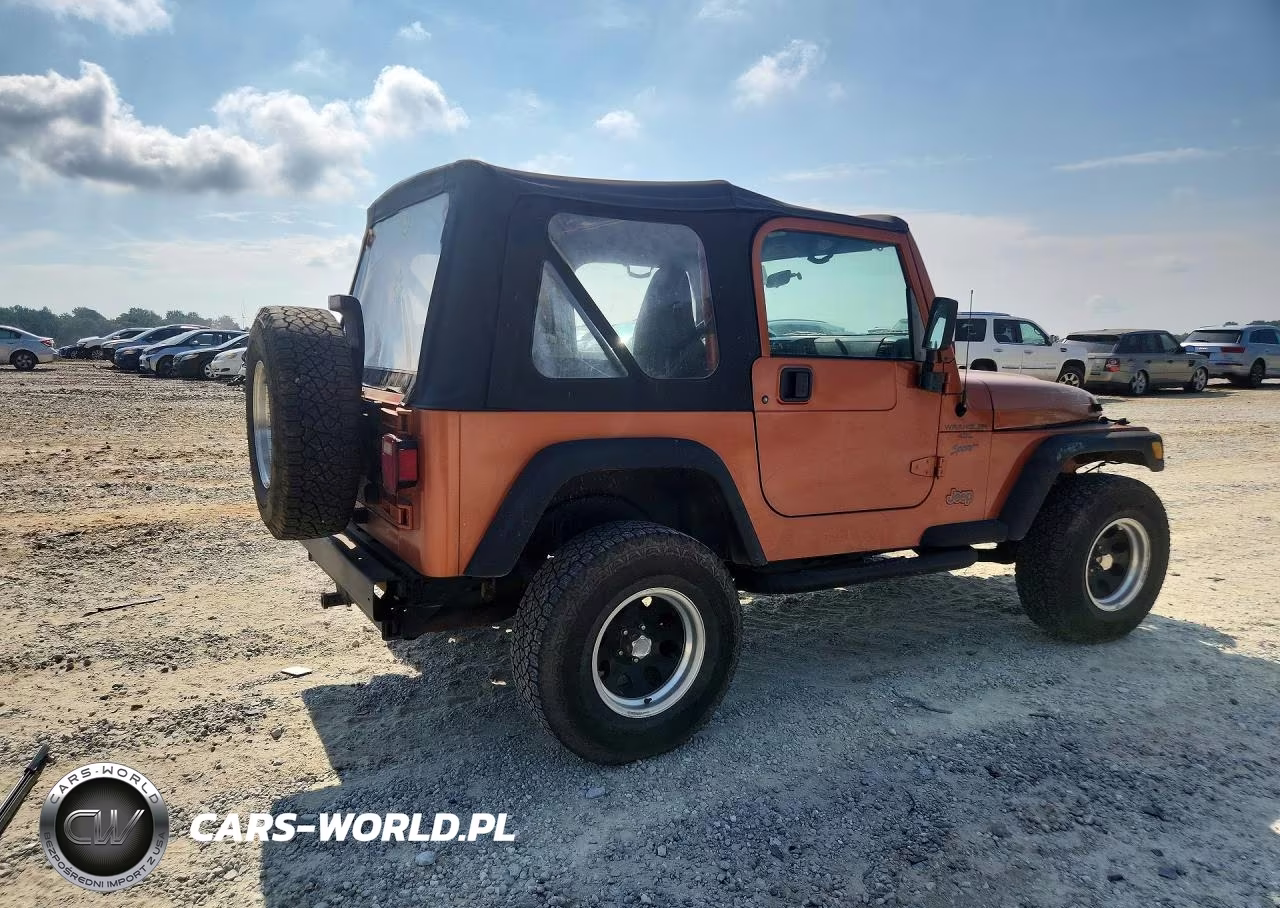 2000 Jeep Wrangler - Tj Sport VIN:1J4FA49S7YP792244 - 3