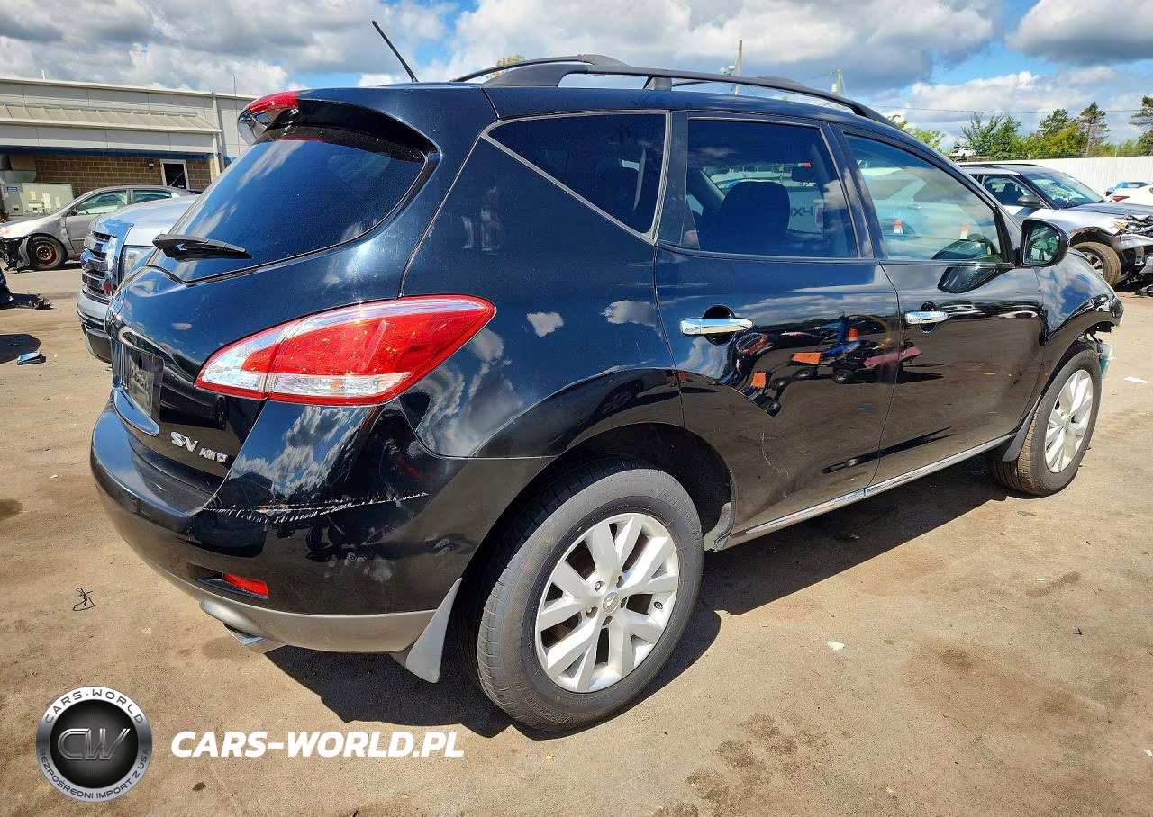 2012 Nissan Murano S VIN:JN8AZ1MW3CW213240 - 3