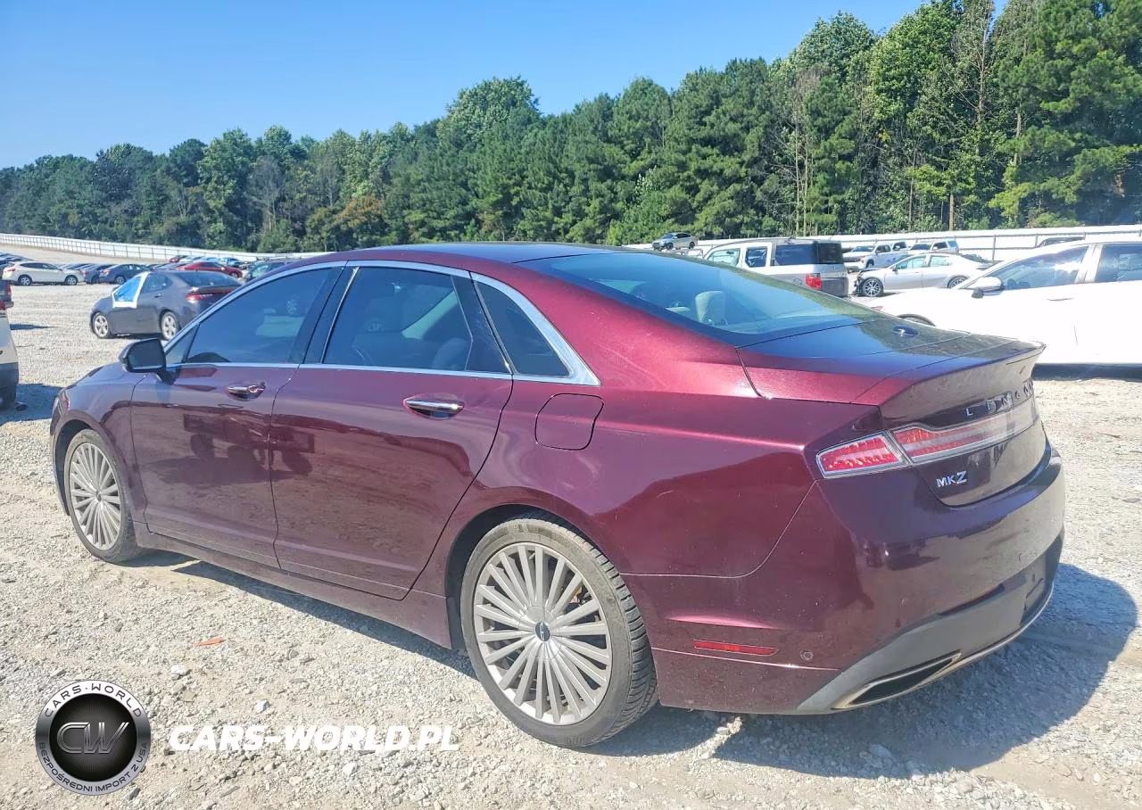 2017 Lincoln Mkz Reserve VIN:3LN6L5FC6HR631276 - 2