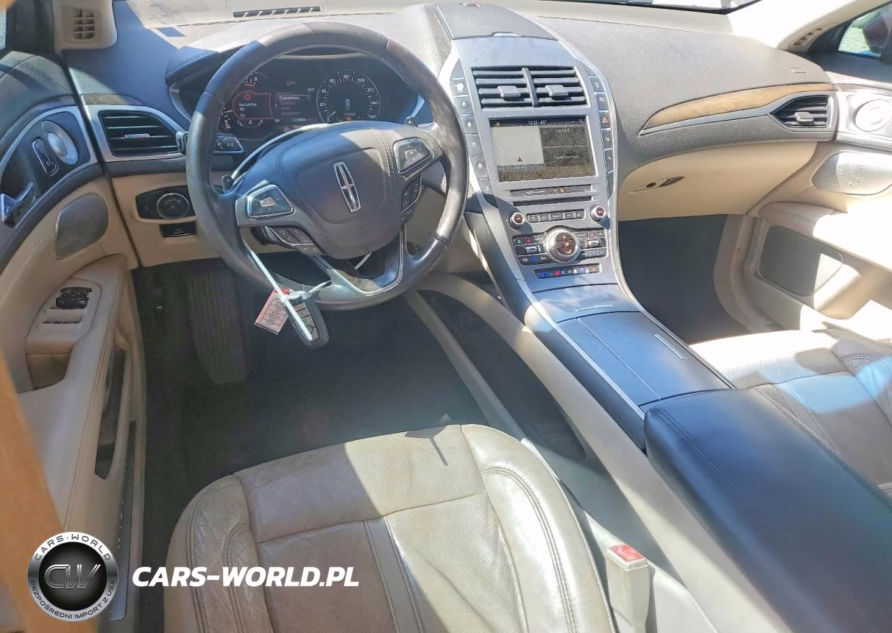 2017 Lincoln Mkz Reserve VIN:3LN6L5FC6HR631276 - 8