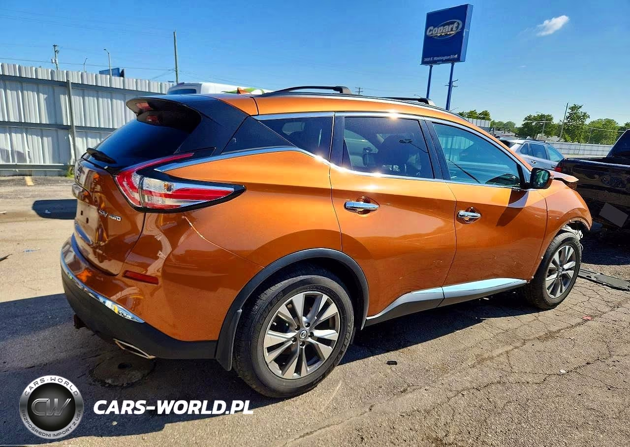 2016 Nissan Murano Sv VIN:5N1AZ2MH6GN112350 - 3