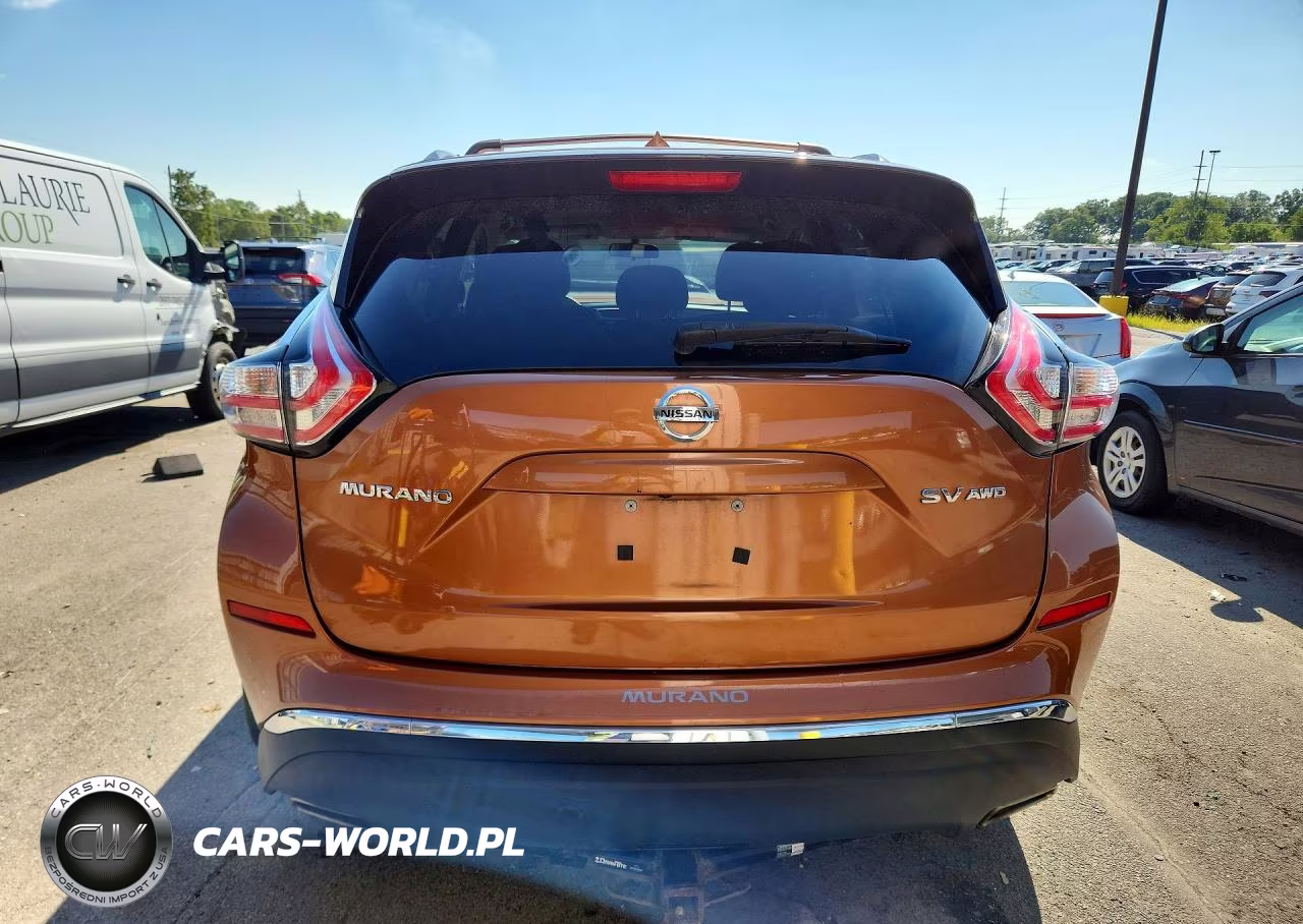 2016 Nissan Murano Sv VIN:5N1AZ2MH6GN112350 - 6