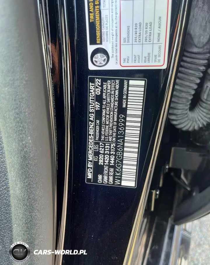 2022 Merz S 580 4Mat VIN:W1K6G7GB6NA136999 - 14