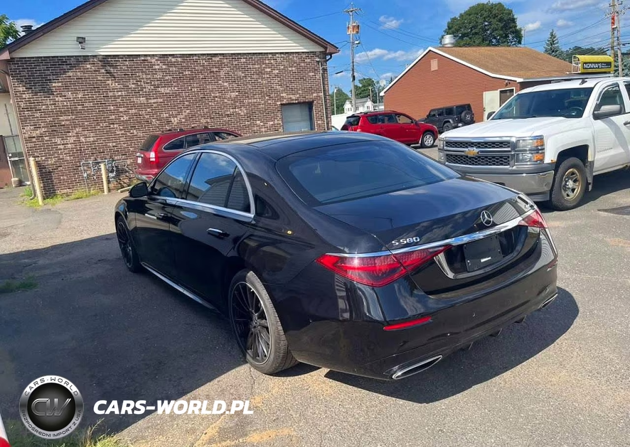 2022 Merz S 580 4Mat VIN:W1K6G7GB6NA136999 - 2