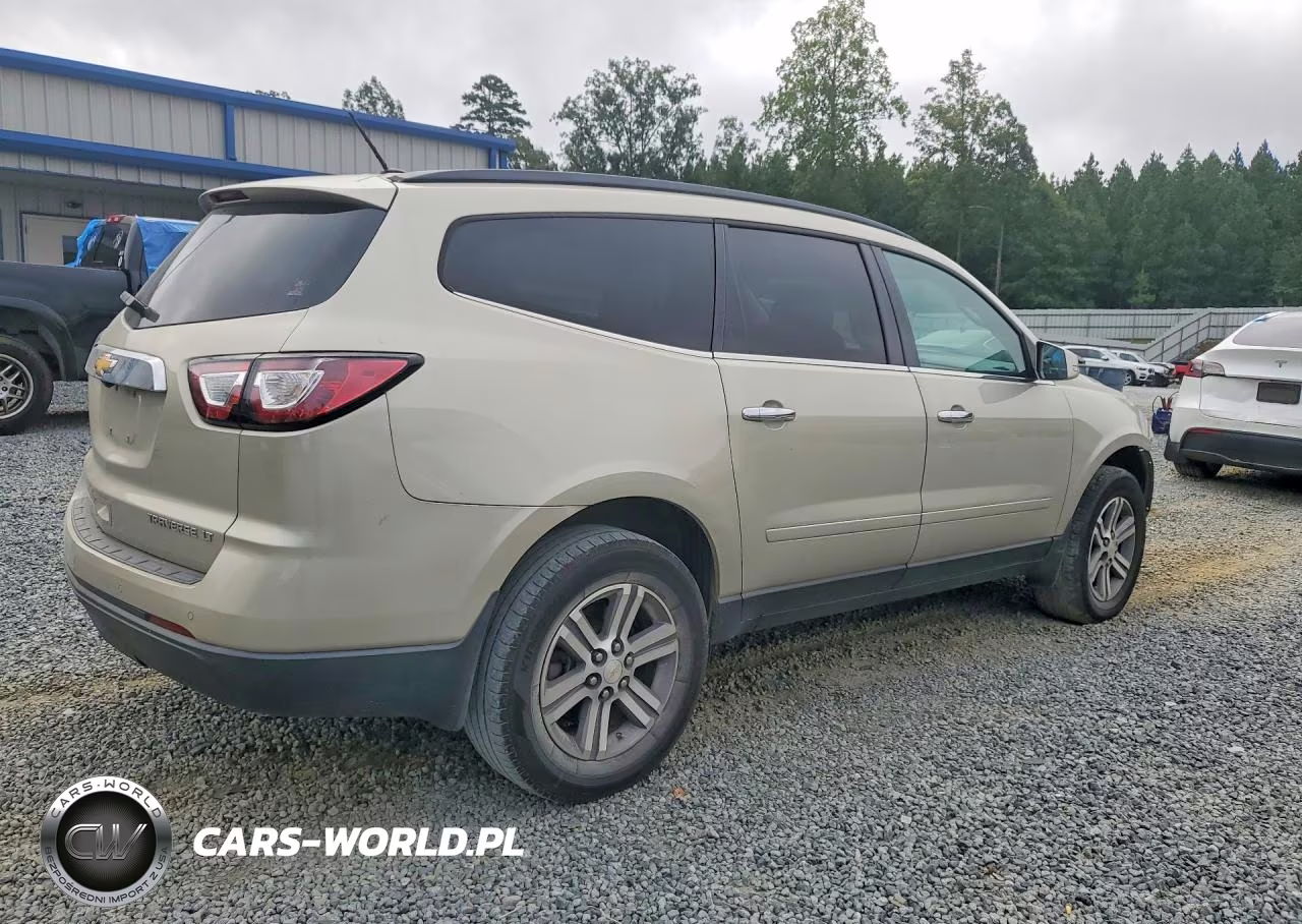 2015 Chevrolet Traverse Lt VIN:1GNKRHKD6FJ182164 - 3