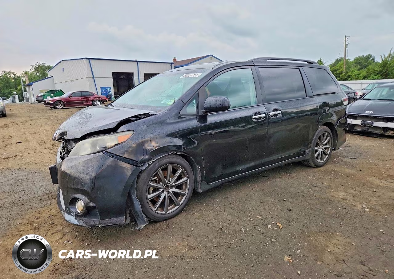 2014 Toyota Sienna Sport VIN:5TDXK3DC7ES509702 - 1