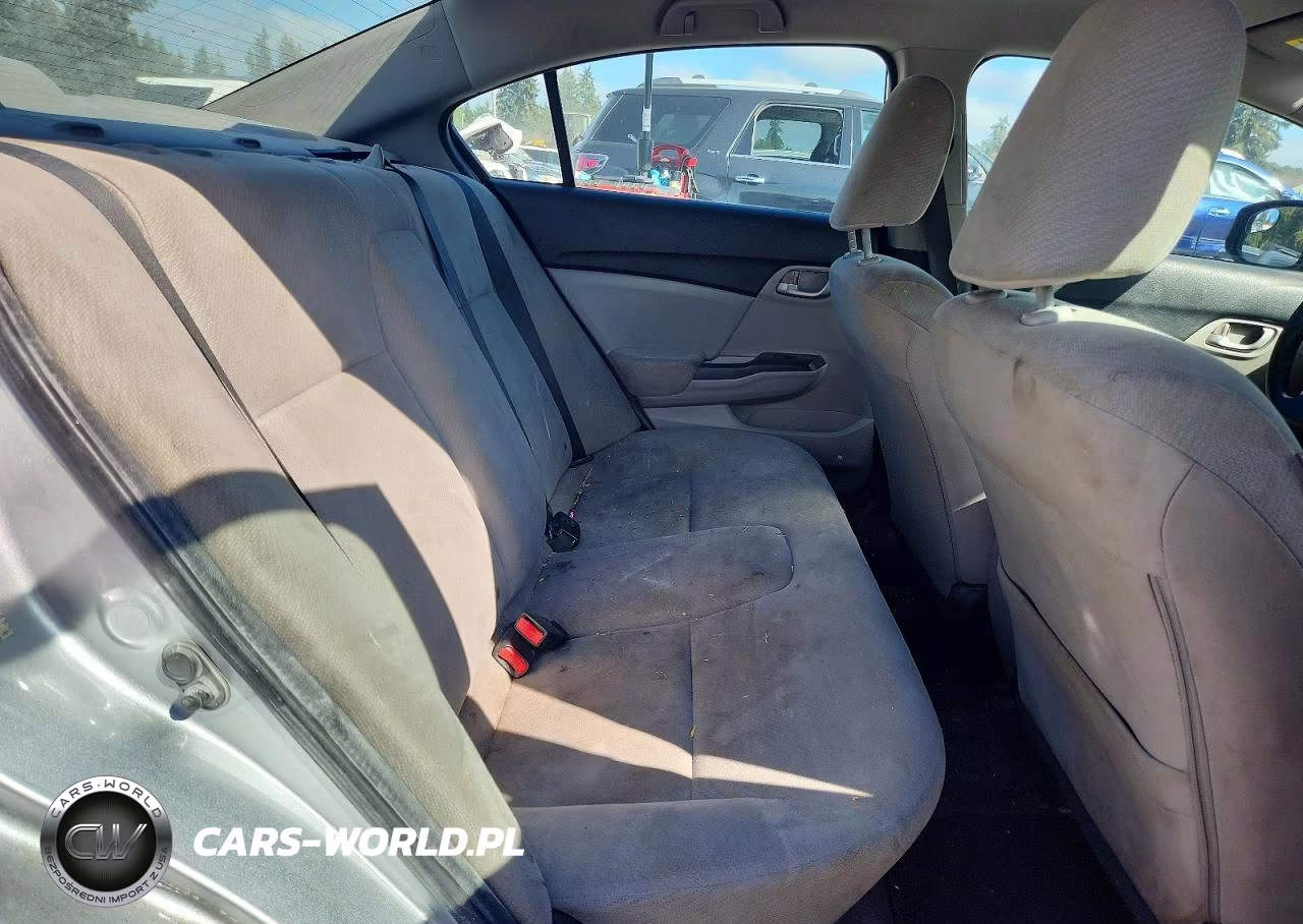 2013 Honda Civic Lx VIN:2HGFB2F50DH572109 - 10
