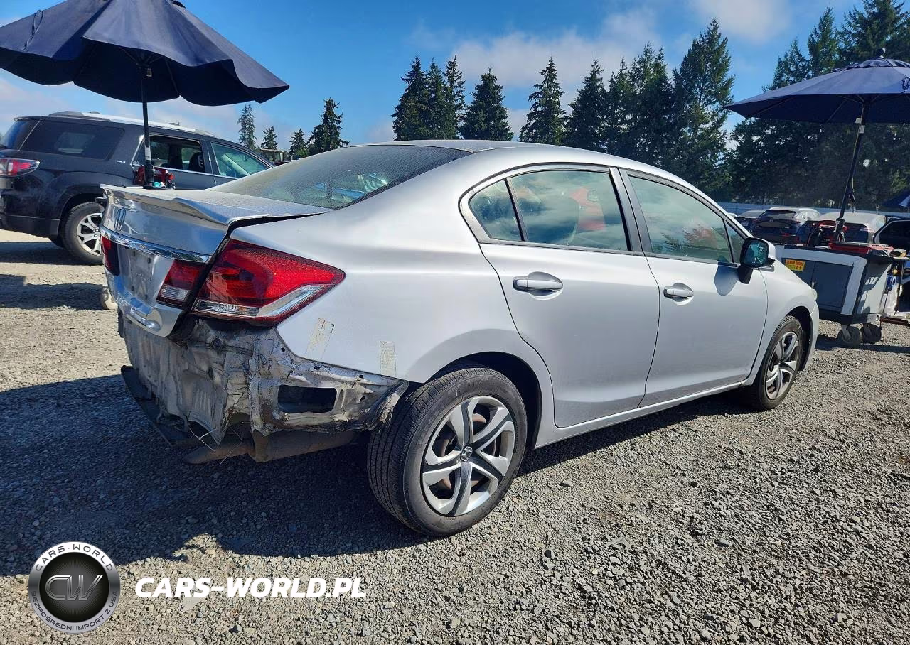 2013 Honda Civic Lx VIN:2HGFB2F50DH572109 - 3