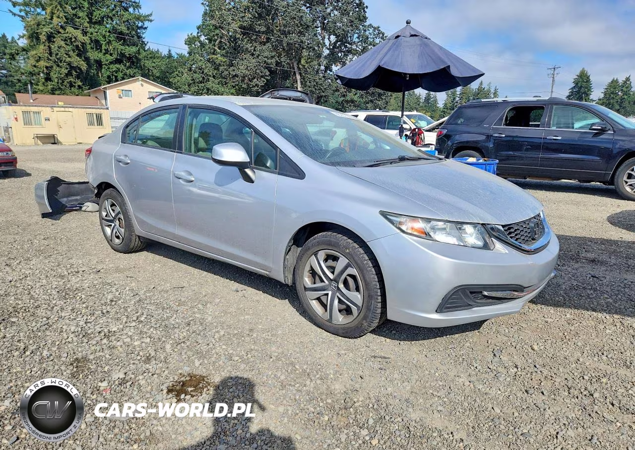 2013 Honda Civic Lx VIN:2HGFB2F50DH572109 - 4