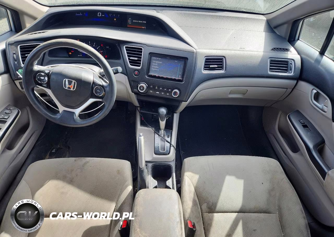 2013 Honda Civic Lx VIN:2HGFB2F50DH572109 - 8