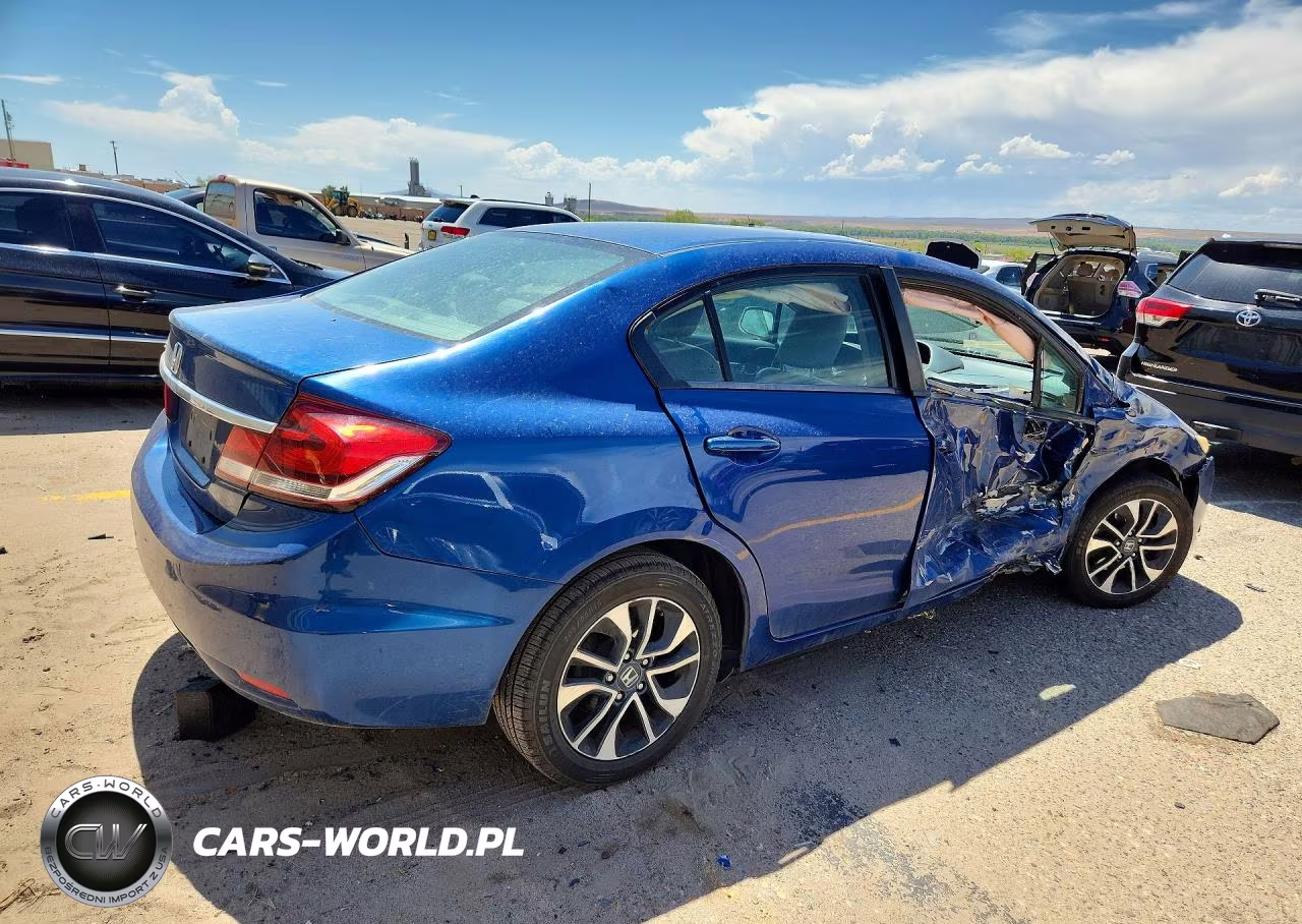 2013 Honda Civic Exl VIN:19XFB2F91DE084297 - 3