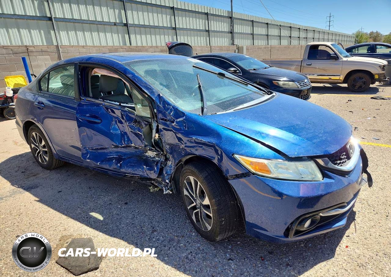 2013 Honda Civic Exl VIN:19XFB2F91DE084297 - 4