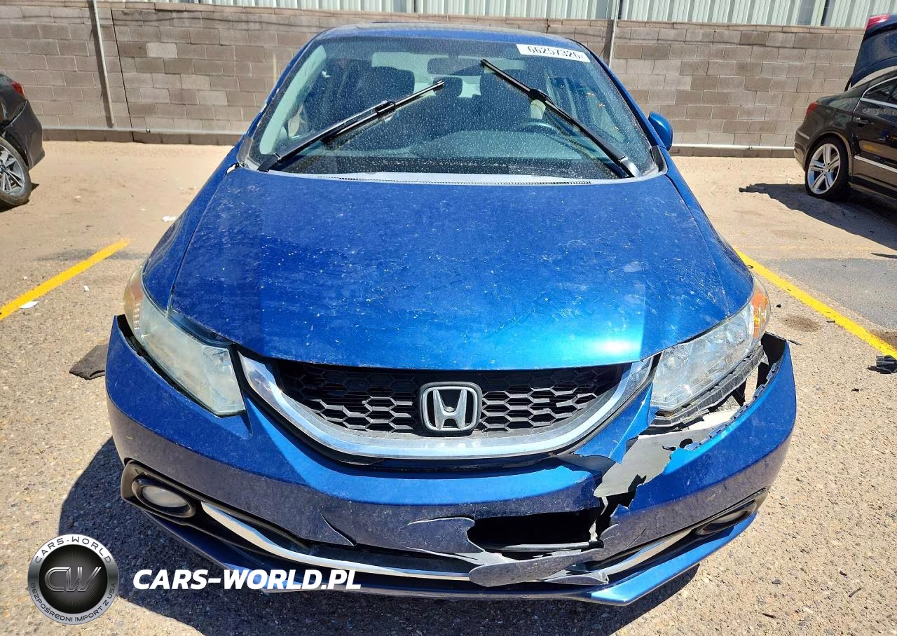 2013 Honda Civic Exl VIN:19XFB2F91DE084297 - 5