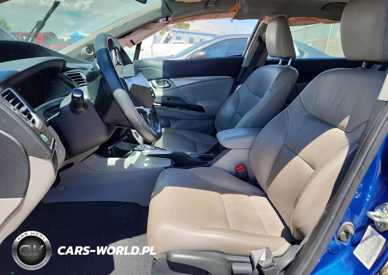 2013 Honda Civic Exl VIN:19XFB2F91DE084297 - 7